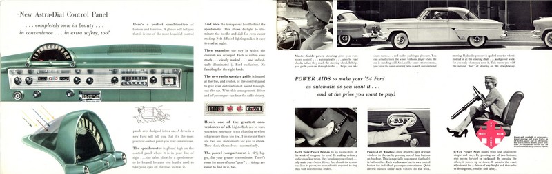 1954 Ford Brochure Page 9